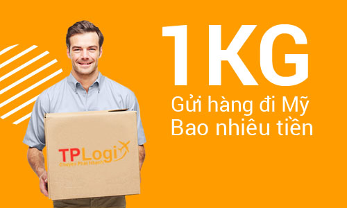 Gửi hàng đi Mỹ bao nhiêu tiền 1kg?