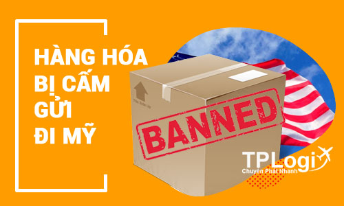 Những loại hàng nào bị cấm và hạn chế khi gửi hàng đi Mỹ